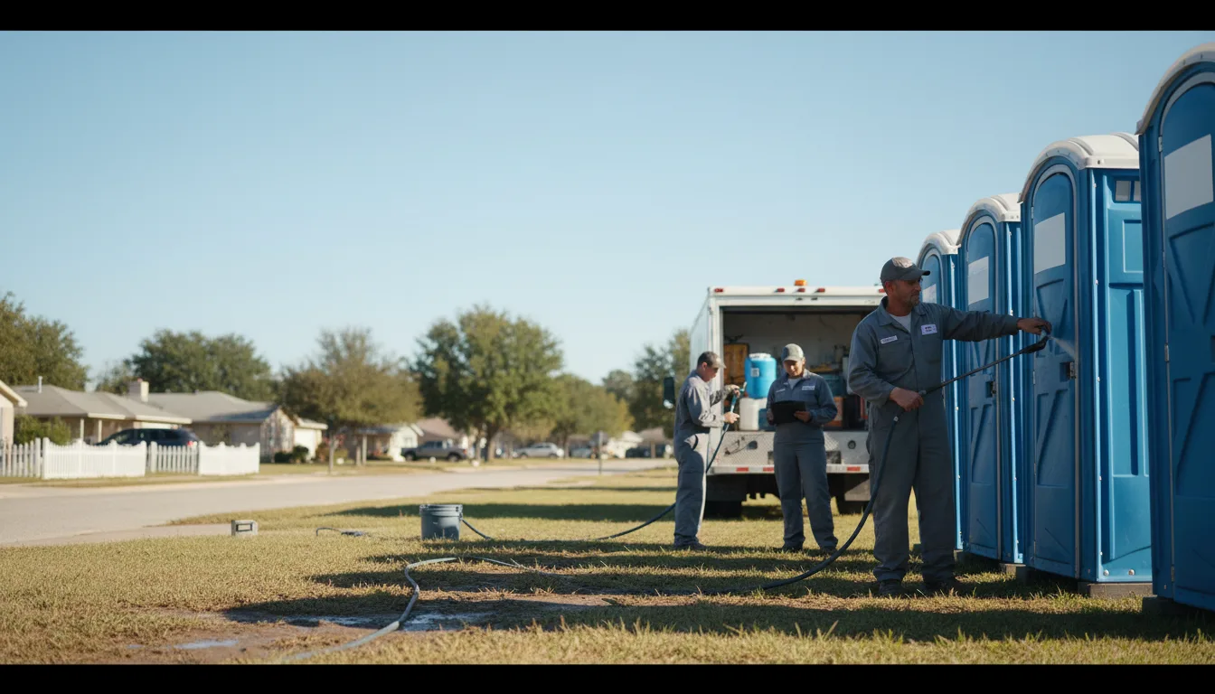 Long-Term Portable Toilet Rental in Gore Springs, MS near me